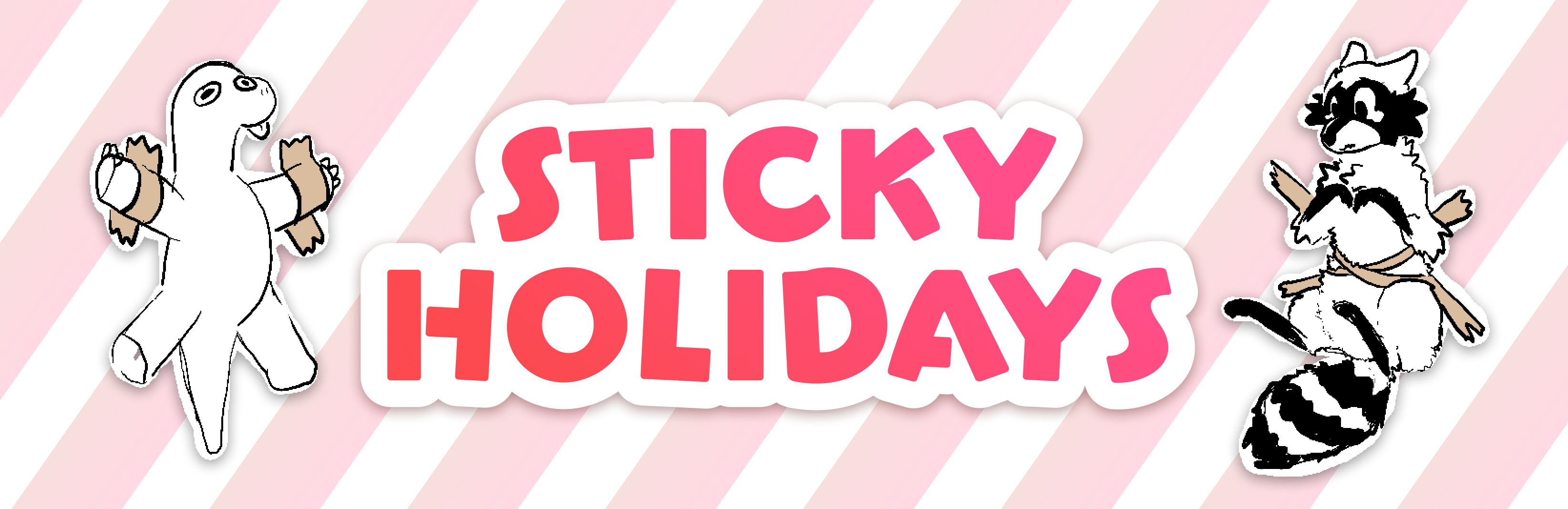 sticky holidays banner